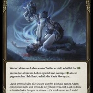 Flesh And Blood 1HP-BL Life for a Life (Blue) French