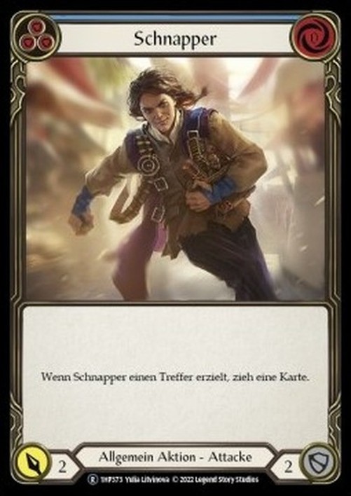 Flesh And Blood 1HP-BL Snatch (Blue) French