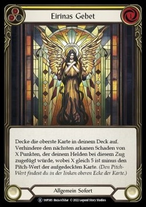 Flesh And Blood 1HP-BL Eirina's Prayer (Yellow) French