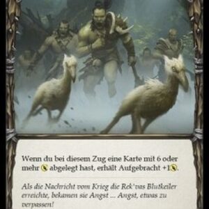 Flesh And Blood 1HR Riled Up (Red) Spanish