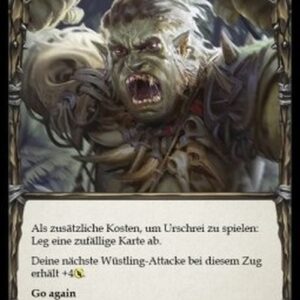 Flesh And Blood 1HP-BL Primeval Bellow (Yellow) Spanish