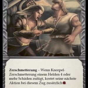 Flesh And Blood 1HB Cartilage Crush (Red) Spanish