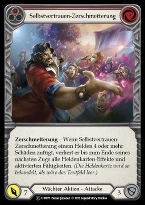 Flesh And Blood 1HB Crush Confidence (Red) Spanish