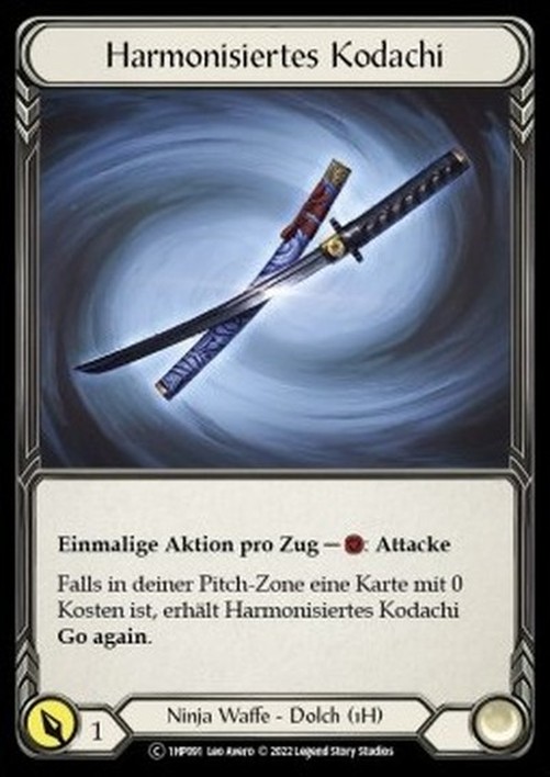 Flesh And Blood 1HP-BL Harmonized Kodachi Italian