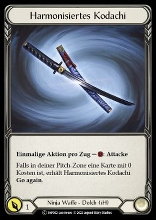 Flesh And Blood 1HP-BL Harmonized Kodachi Spanish