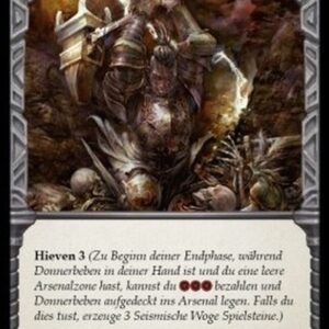 Flesh And Blood 2HP-BL Thunder Quake (Blue) German