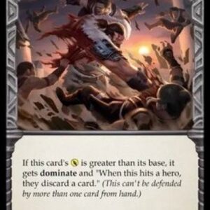 Flesh And Blood 1HB Thump (Red)