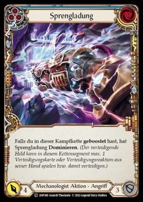 Flesh And Blood 1HD Payload (Blue) Spanish