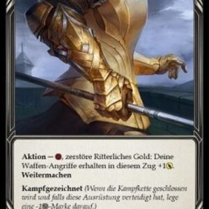 Flesh And Blood 2HP-BL Gallantry Gold German