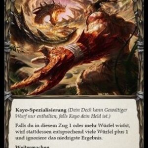 Flesh And Blood 2HP-BL Ready to Roll German