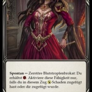 Flesh And Blood 2HP-BL Blood Drop Brocade Spanish