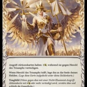 Flesh And Blood 2HP-BL Herald of Triumph (Blue) Spanish