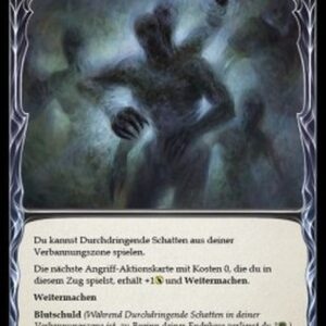 Flesh And Blood 2HP-BL Seeping Shadows (Blue) German