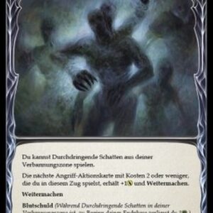 Flesh And Blood 2HP-BL Seeping Shadows (Red) German