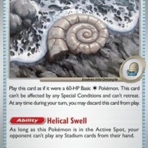 Pokemon Antique Helix Fossil