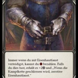 Flesh And Blood 2HP-BL Ironhide Gauntlet Spanish