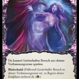 Flesh And Blood 2HP-BL Ghostly Visit (Red) Italian