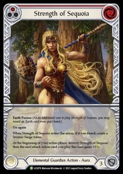 Flesh And Blood LGS Strength of Sequoia (Red)