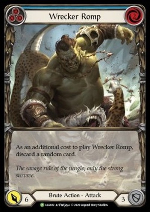 Flesh And Blood LGS Wrecker Romp (Blue)