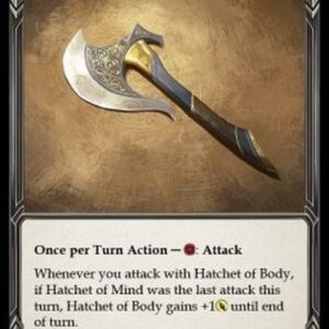Flesh And Blood LGS Hatchet of Body