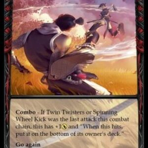 Flesh And Blood LGS Spinning Wheel Kick (Red)