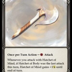Flesh And Blood BOL Hatchet of Mind