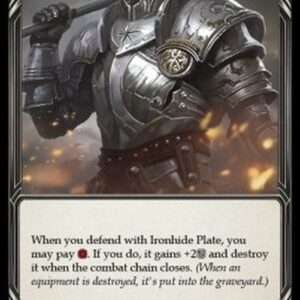 Flesh And Blood MON-F Ironhide Plate