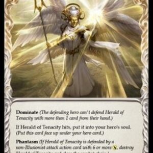 Flesh And Blood MON-F Herald of Tenacity (Yellow)