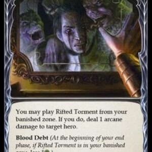 Flesh And Blood MON-F Rifted Torment (Red)