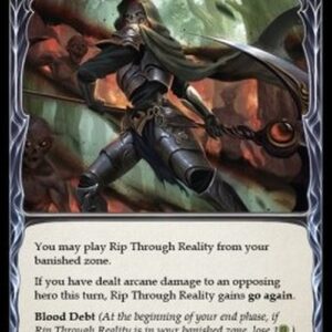 Flesh And Blood MON-F Rip Through Reality (Blue)