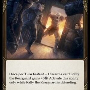 Flesh And Blood MON-F Rally the Rearguard (Blue)