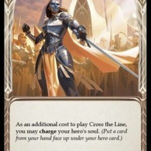 Flesh And Blood MON-F Cross the Line (Blue)