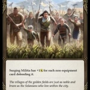 Flesh And Blood MON-F Surging Militia (Yellow)