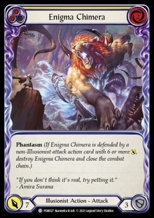 Flesh And Blood PSM Enigma Chimera (Yellow)