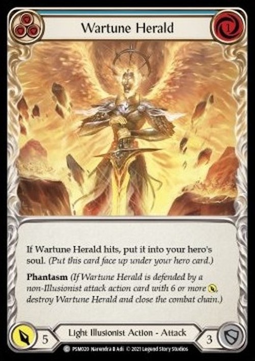 Flesh And Blood PSM Wartune Herald (Blue)