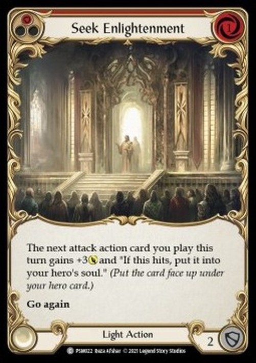 Flesh And Blood PSM Seek Enlightenment (Red)