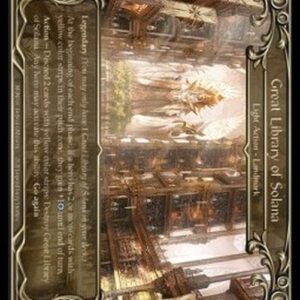 Flesh And Blood MON-U Great Library of Solana