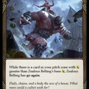 Flesh And Blood MON-U Zealous Belting (Red)