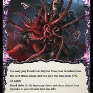 Flesh And Blood MON-U Howl from Beyond (Red)