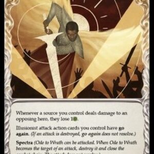 Flesh And Blood MON-U Ode to Wrath