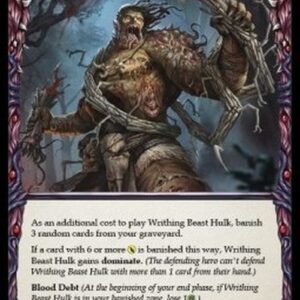 Flesh And Blood MON-U Writhing Beast Hulk (Red)