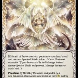 Flesh And Blood MON-U Herald of Protection (Yellow)