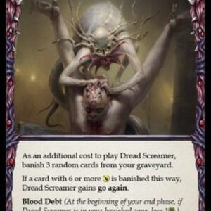 Flesh And Blood MON-U Dread Screamer (Blue)