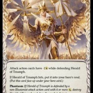 Flesh And Blood MON-U Herald of Triumph (Red)