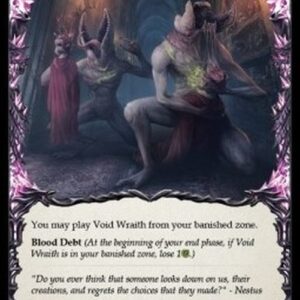Flesh And Blood MON-U Void Wraith (Red)