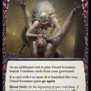 Flesh And Blood MON-U Dread Screamer (Red)