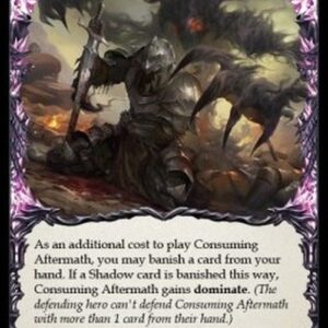 Flesh And Blood MON-U Consuming Aftermath (Red)