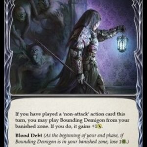 Flesh And Blood MON-U Bounding Demigon (Blue)