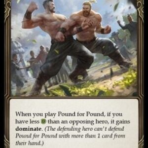 Flesh And Blood MON-U Pound for Pound (Red)