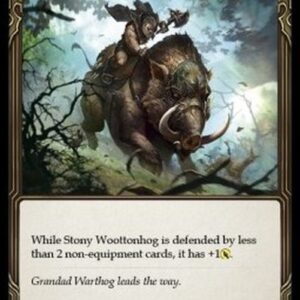 Flesh And Blood MON-U Stony Woottonhog (Red)